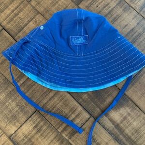 UV Skinz UPF 50 Blue Bucket Hat with Logo